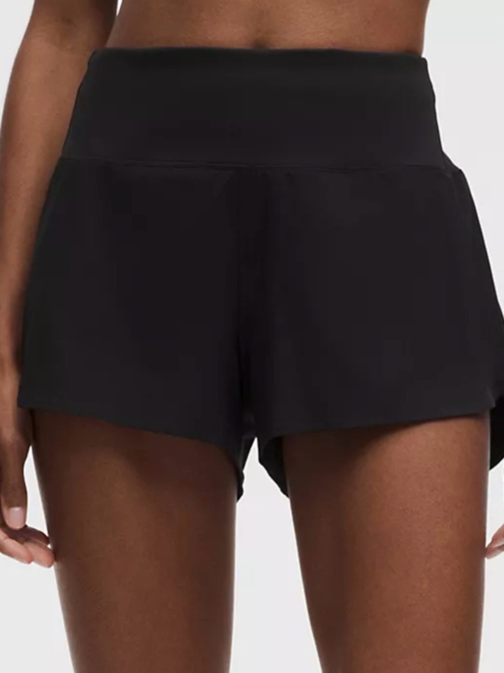 lululemon athletica Black High-Rise Athletic Shorts